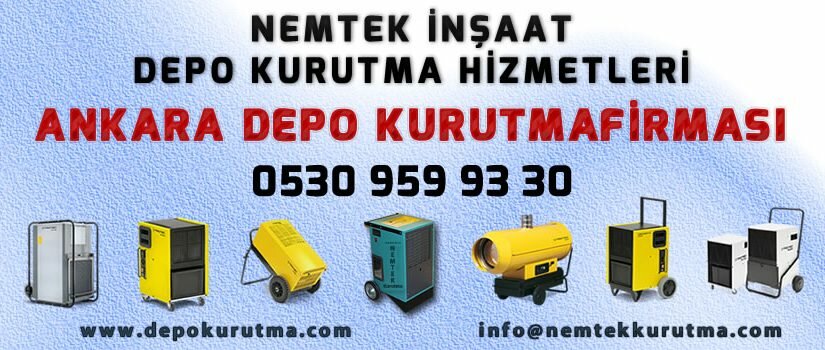Ankara Depo Kurutma Firması